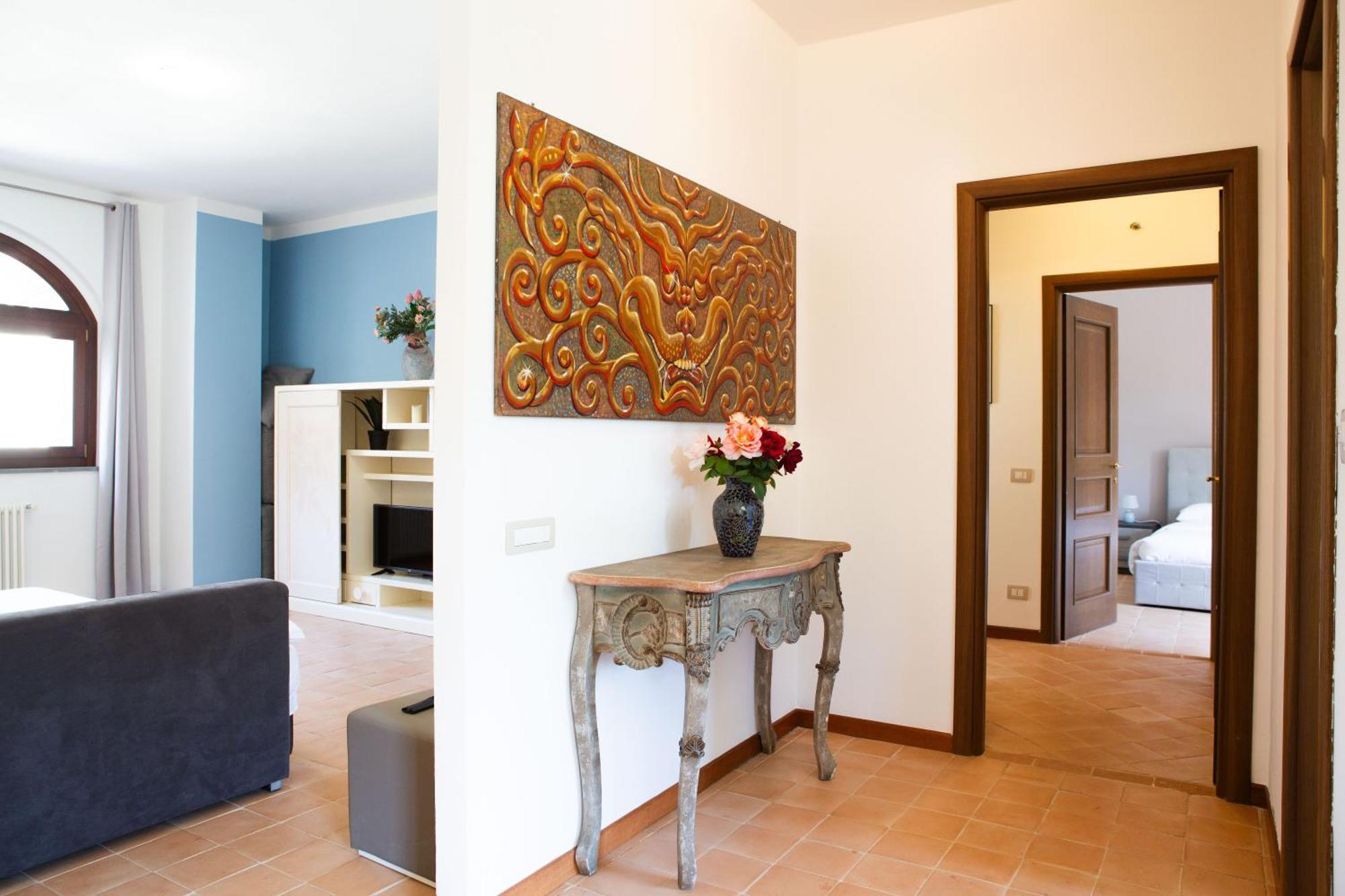 Ht Castello Di Campolongo Lejlighedshotel Valfabbrica Eksteriør billede